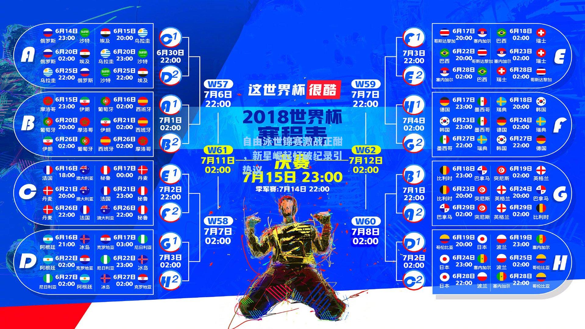 自由泳世锦赛激战正酣，新星崛起打破纪录引热议